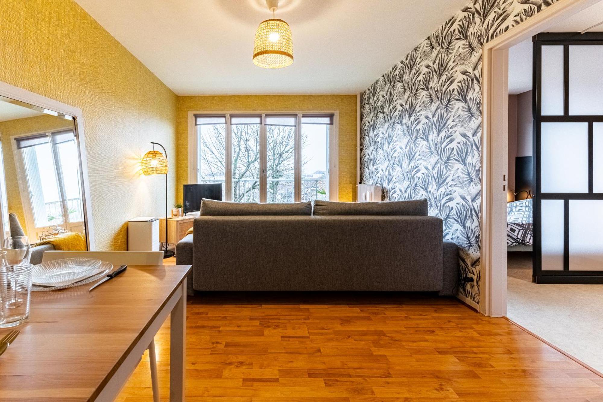Appartement Parking Dijon Proche Centre Wilson Zewnętrze zdjęcie